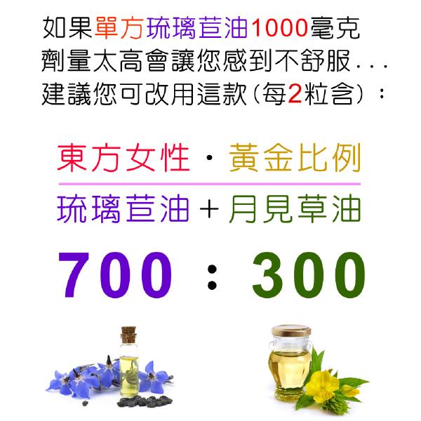 IVITAL婦利舒®冷壓琉璃苣油+月見草油膠囊(60粒)「買2送1特惠組」