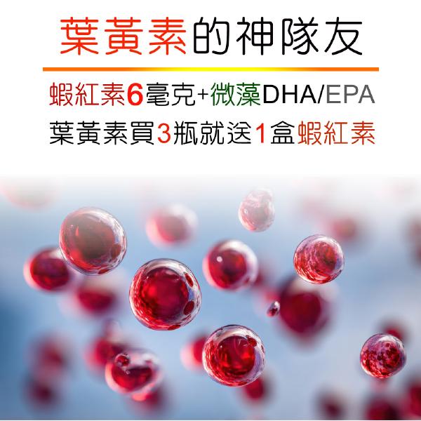 IVITAL艾維特®雙花青素葉黃素膠囊「買3送1盒蝦紅素組」全素