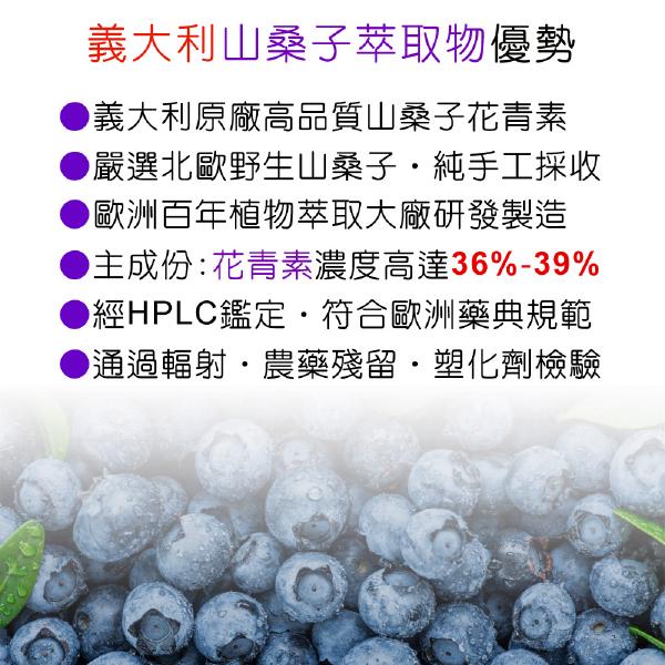 IVITAL艾維特®雙花青素葉黃素EX加強膠囊30粒「買6送3瓶組」全素