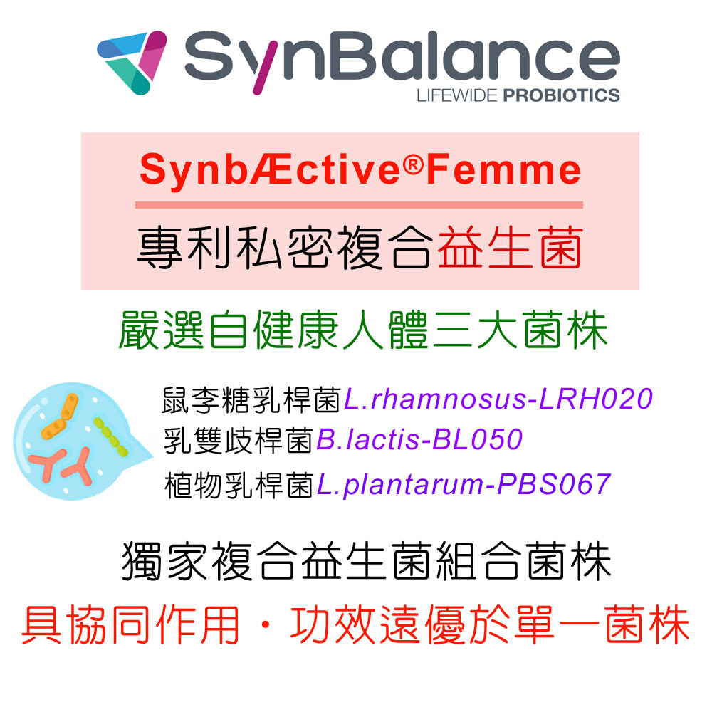 DL-ABS淨敏舒®私密益生菌+蔓越莓+ellirose+D-甘露糖膠囊