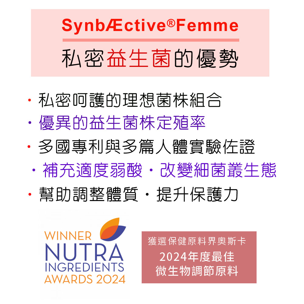 DL-ABS淨敏舒®私密益生菌+蔓越莓+ellirose+D-甘露糖膠囊
