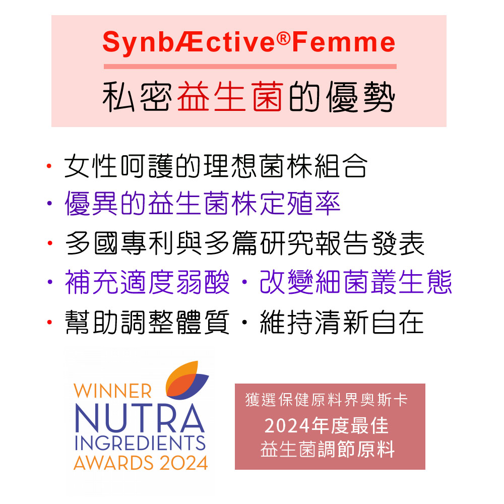 DL-ABS淨敏舒®私密益生菌+蔓越莓+ellirose+D-甘露糖膠囊