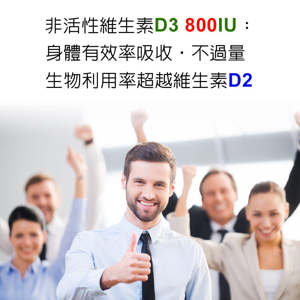 維生素D3的吸收率與產生維生素D的濃度都比維生素D2高出許多